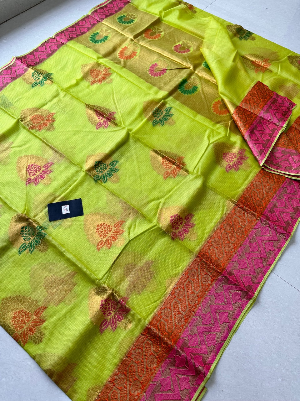 Pure Weaved Kota Silk Saree