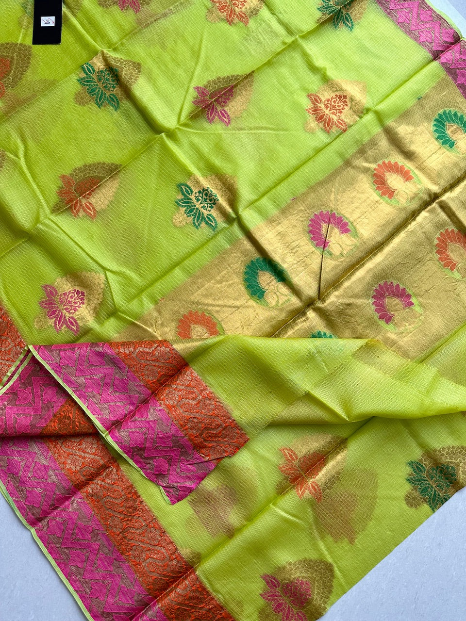 Pure Weaved Kota Silk Saree