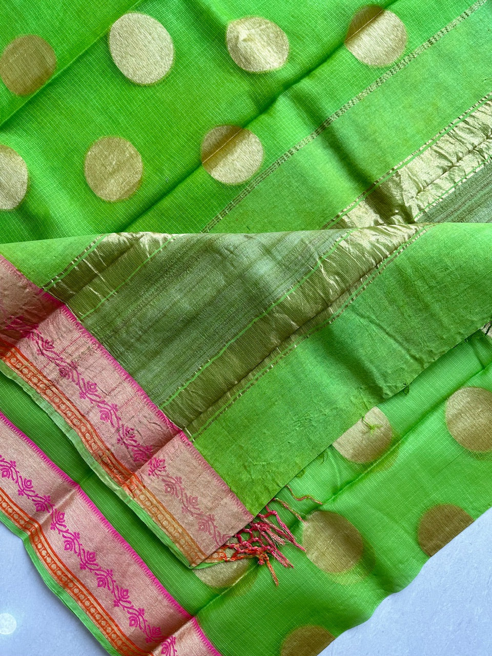 Pure Weaved Kota Silk Saree