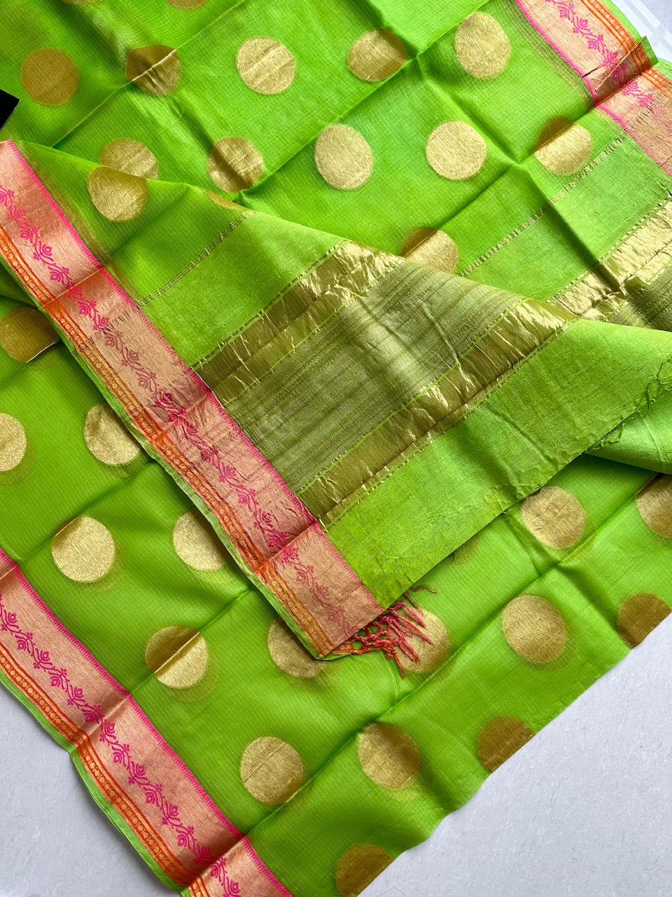 Pure Weaved Kota Silk Saree