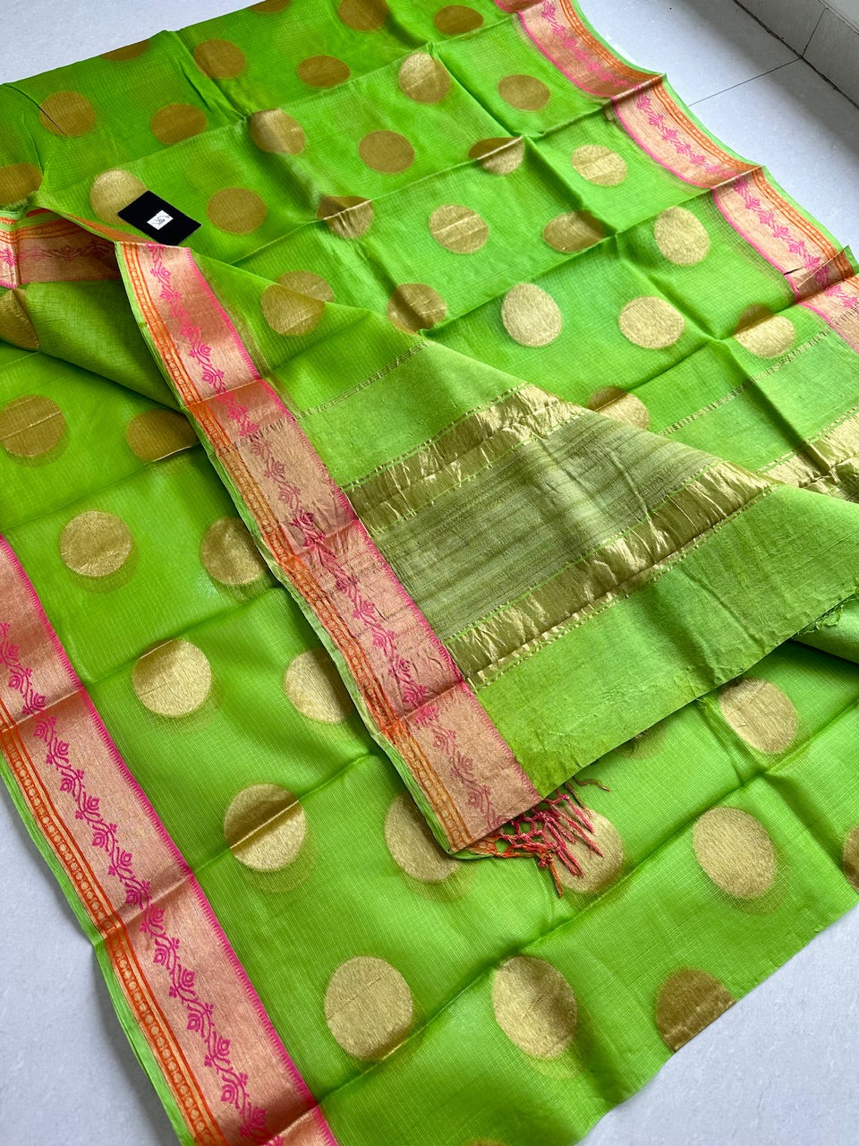 Pure Weaved Kota Silk Saree