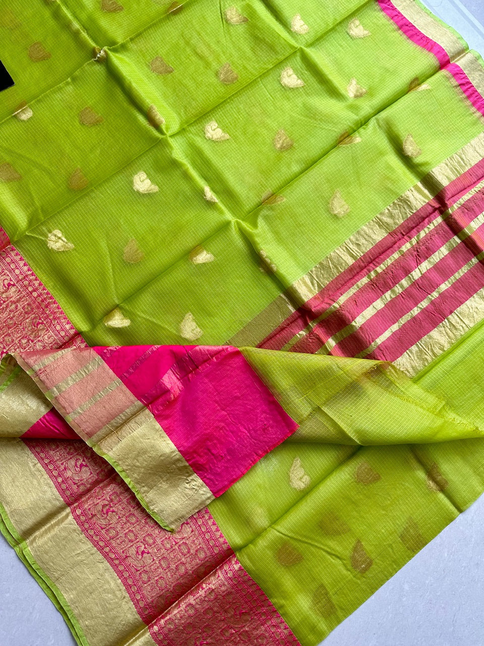 Pure Weaved Kota Silk Saree