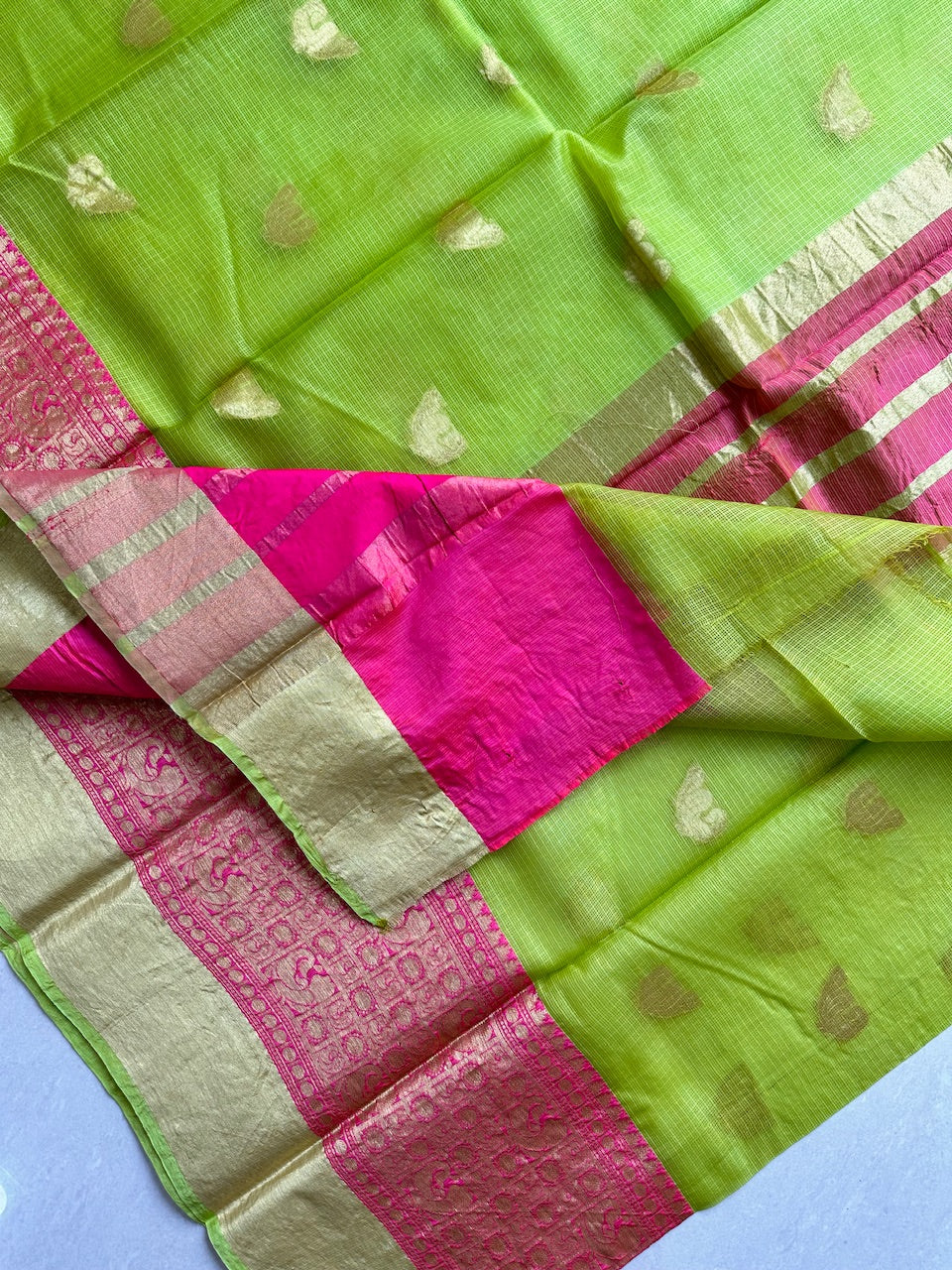 Pure Weaved Kota Silk Saree