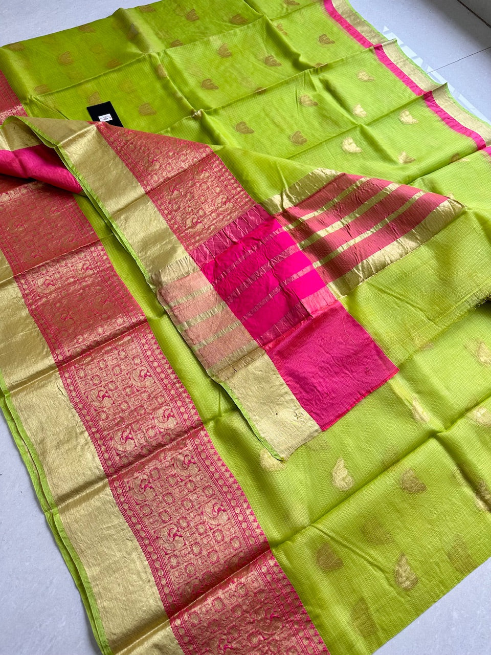 Pure Weaved Kota Silk Saree