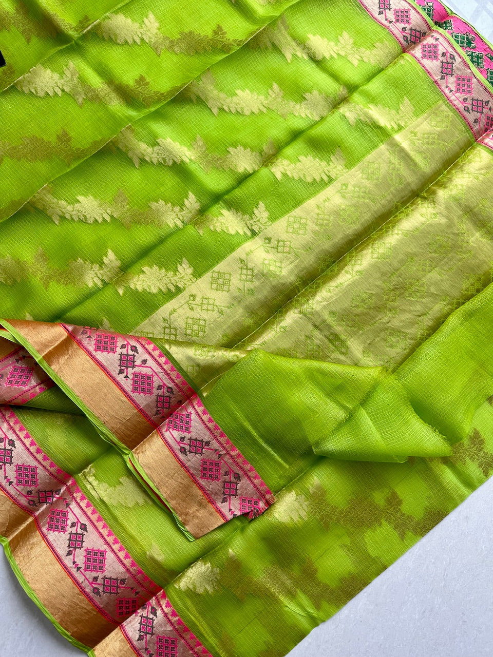 Pure Weaved Kota Silk Saree