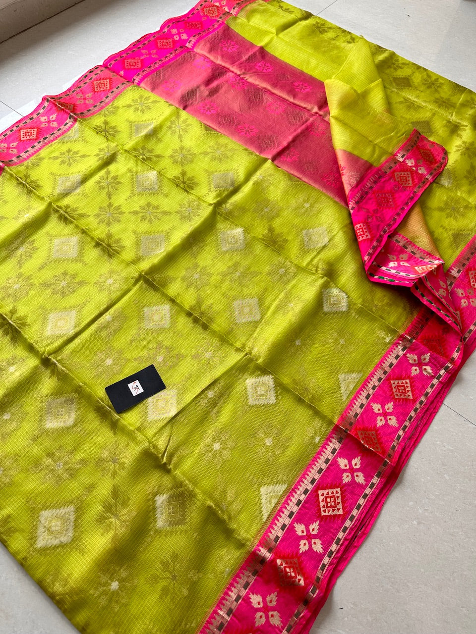 Pure Weaved Kota Silk Saree