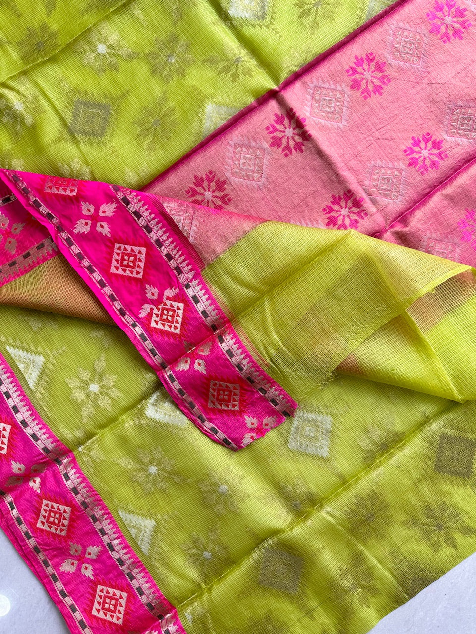 Pure Weaved Kota Silk Saree