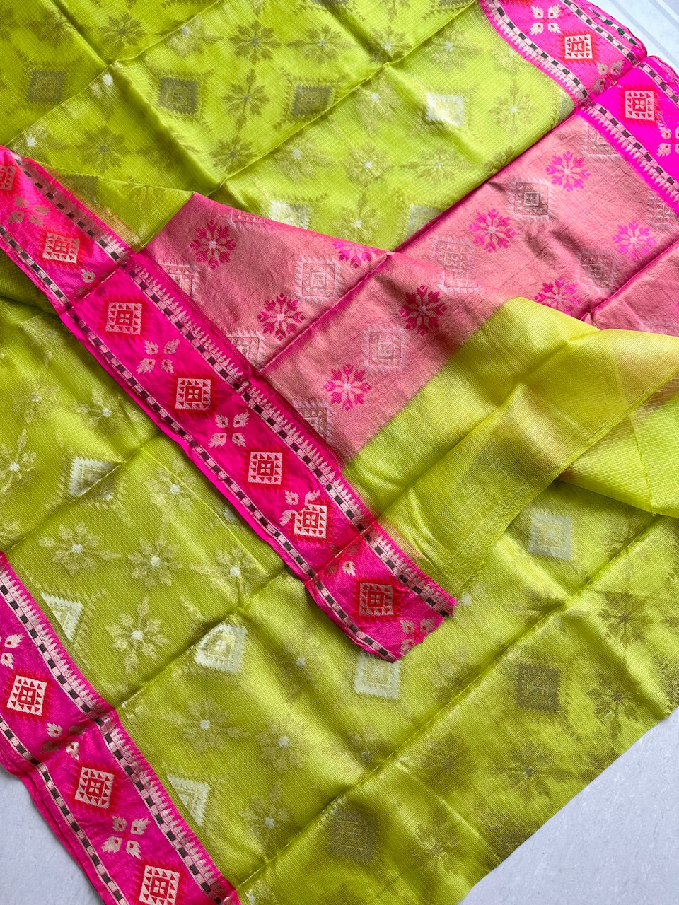 Pure Weaved Kota Silk Saree