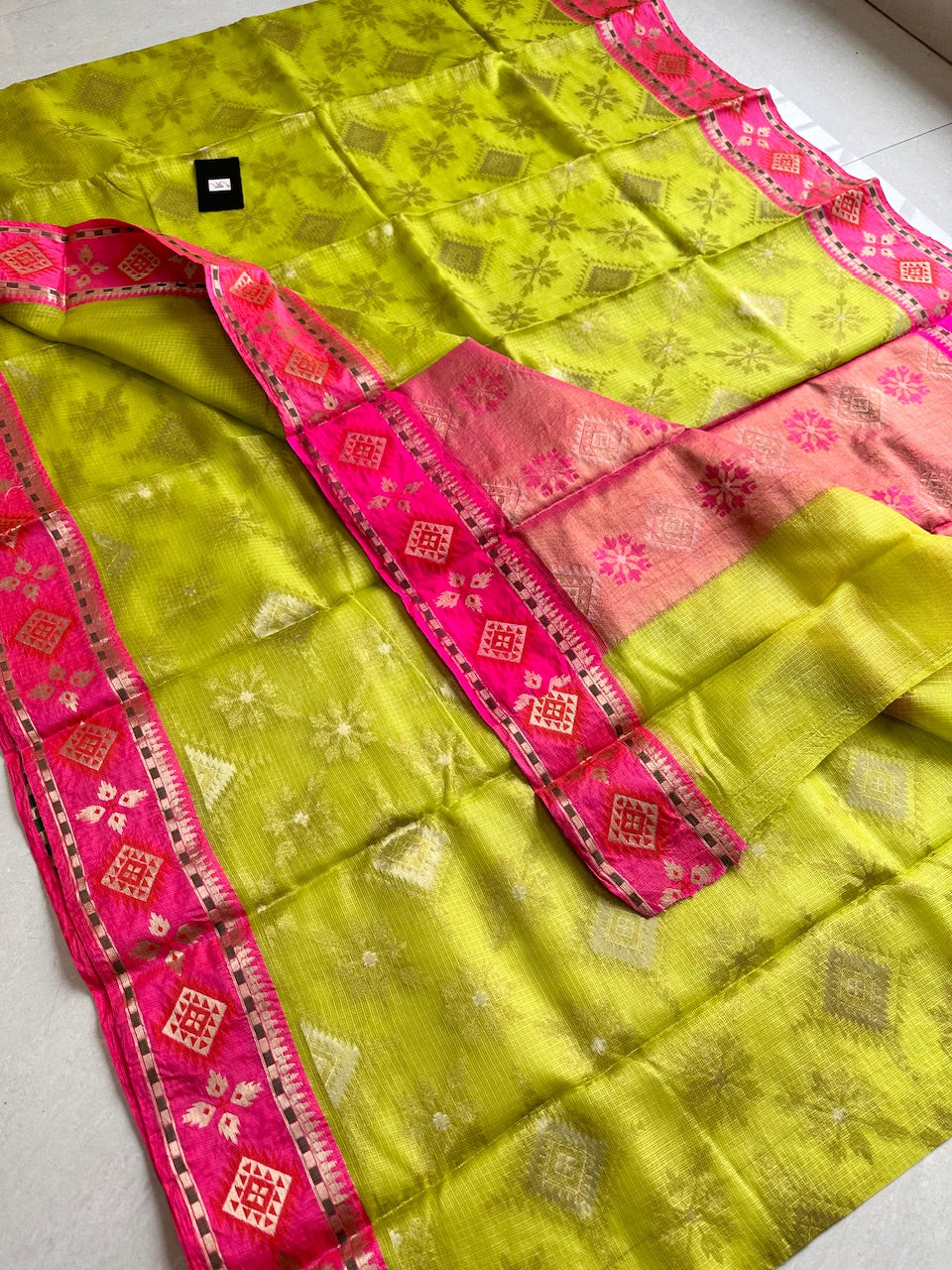 Pure Weaved Kota Silk Saree