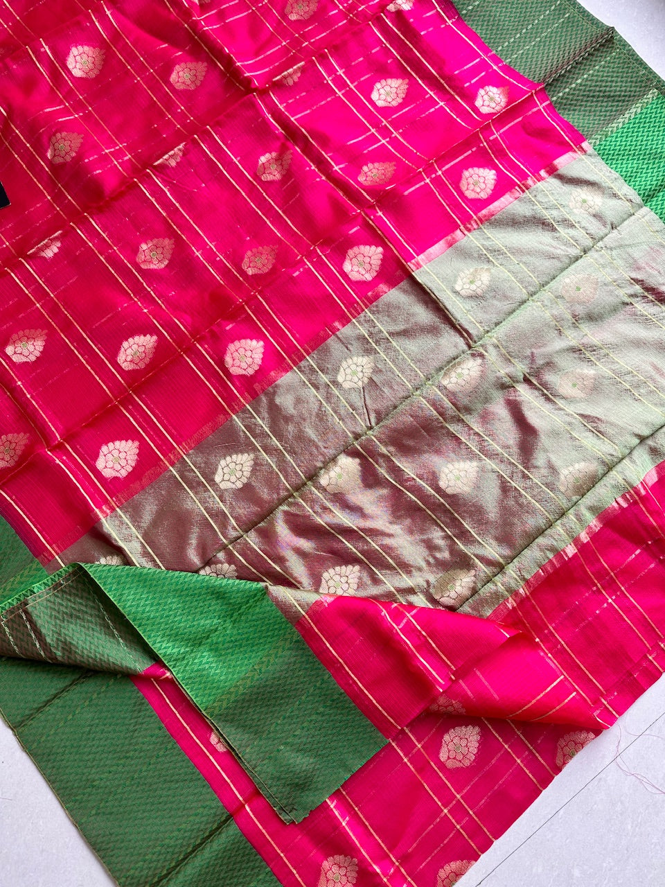 Pure Weaved Kota Silk Saree