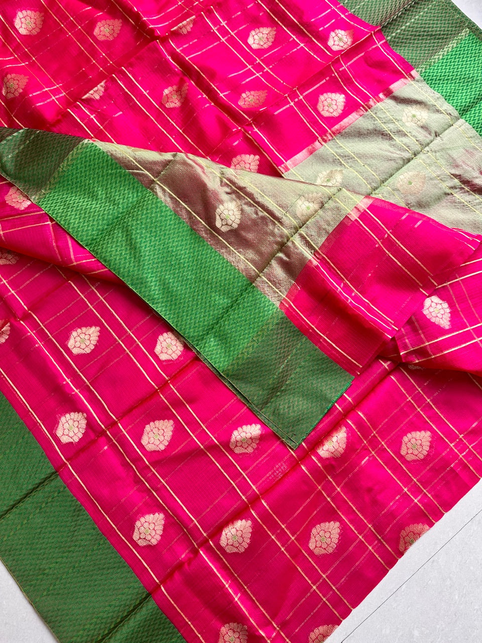 Pure Weaved Kota Silk Saree