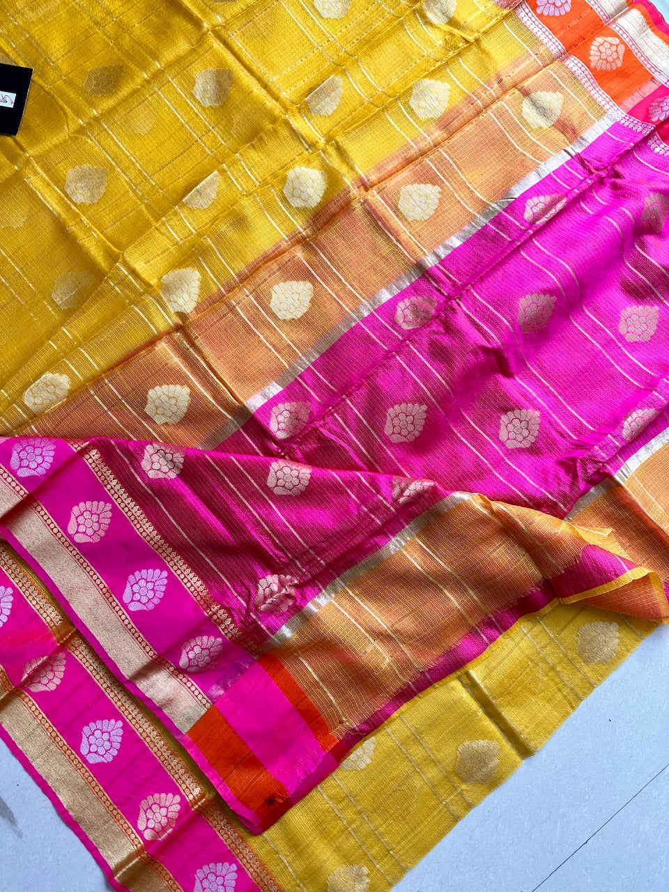 Pure Weaved Kota Silk Saree