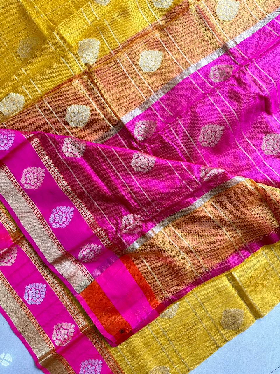 Pure Weaved Kota Silk Saree