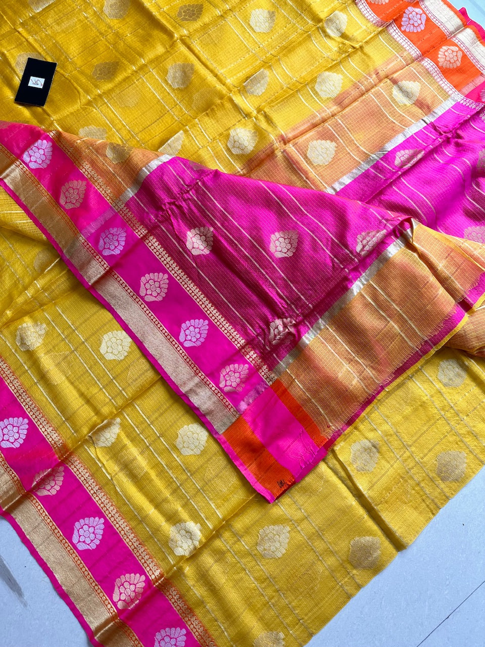 Pure Weaved Kota Silk Saree