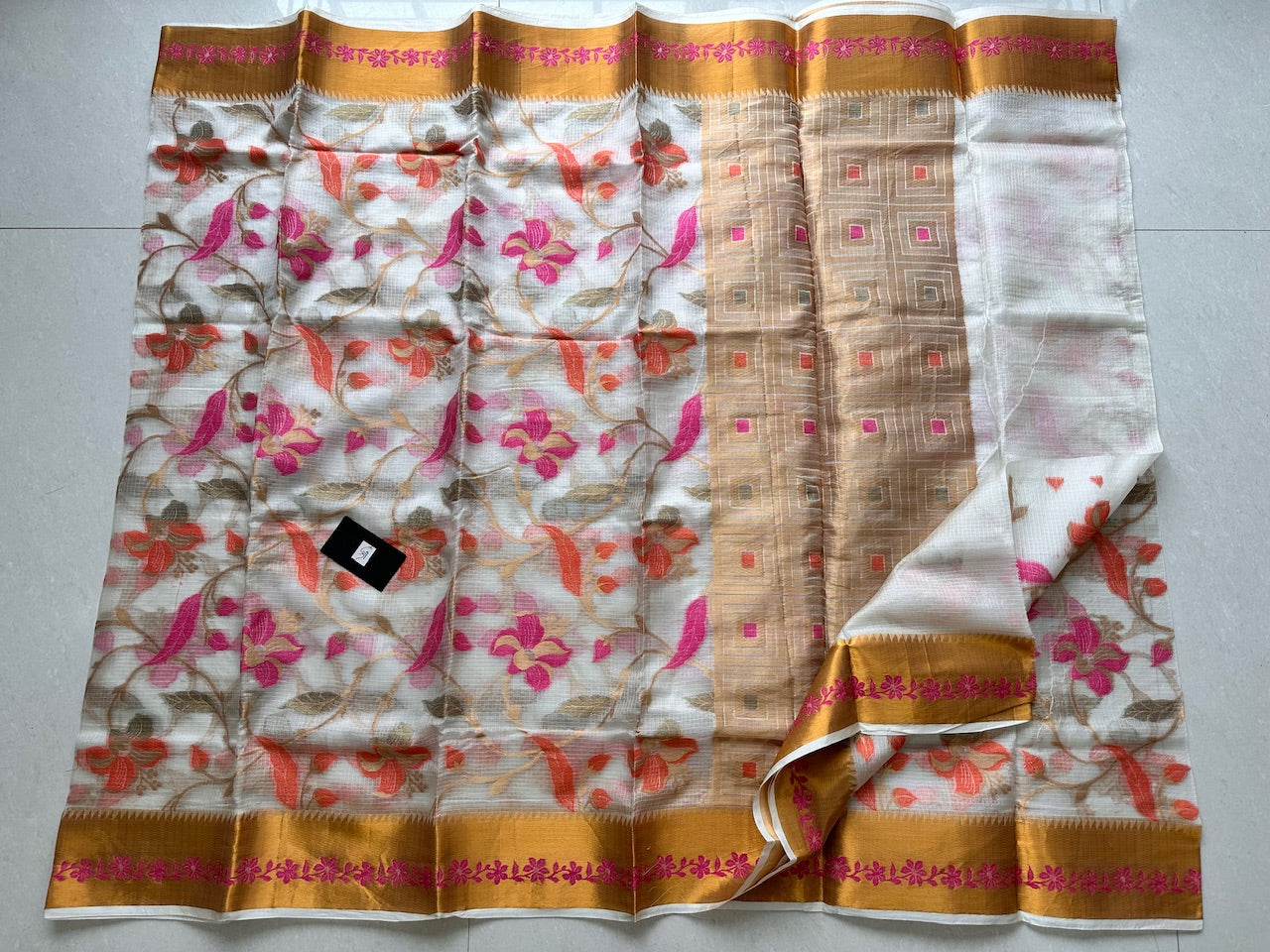 Pure Weaved Kota Silk Saree