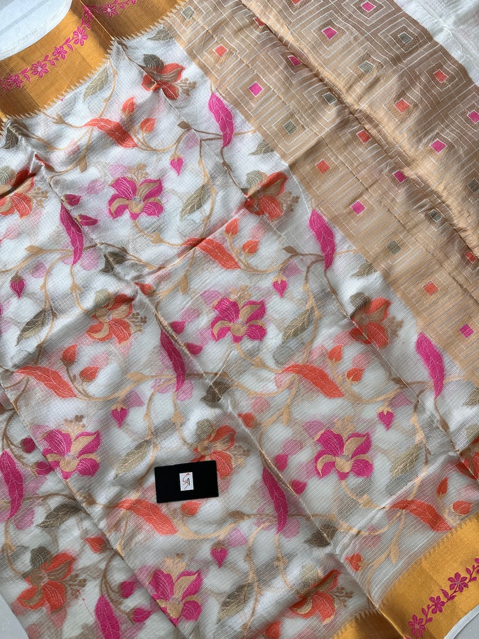 Pure Weaved Kota Silk Saree