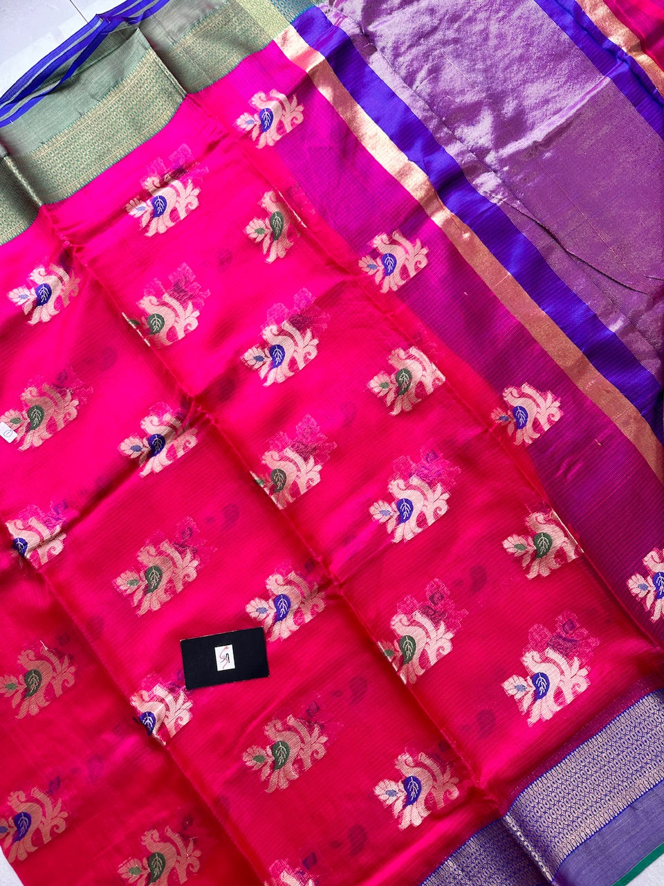 Pure Weaved Kota Silk Saree