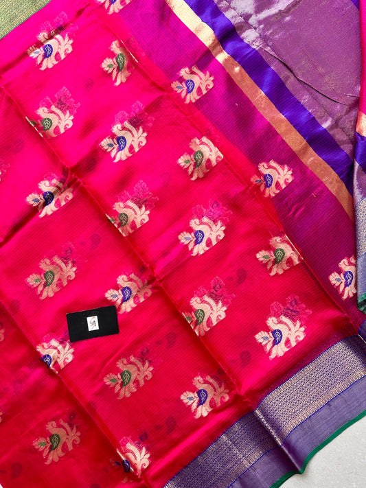 Pure Weaved Kota Silk Saree