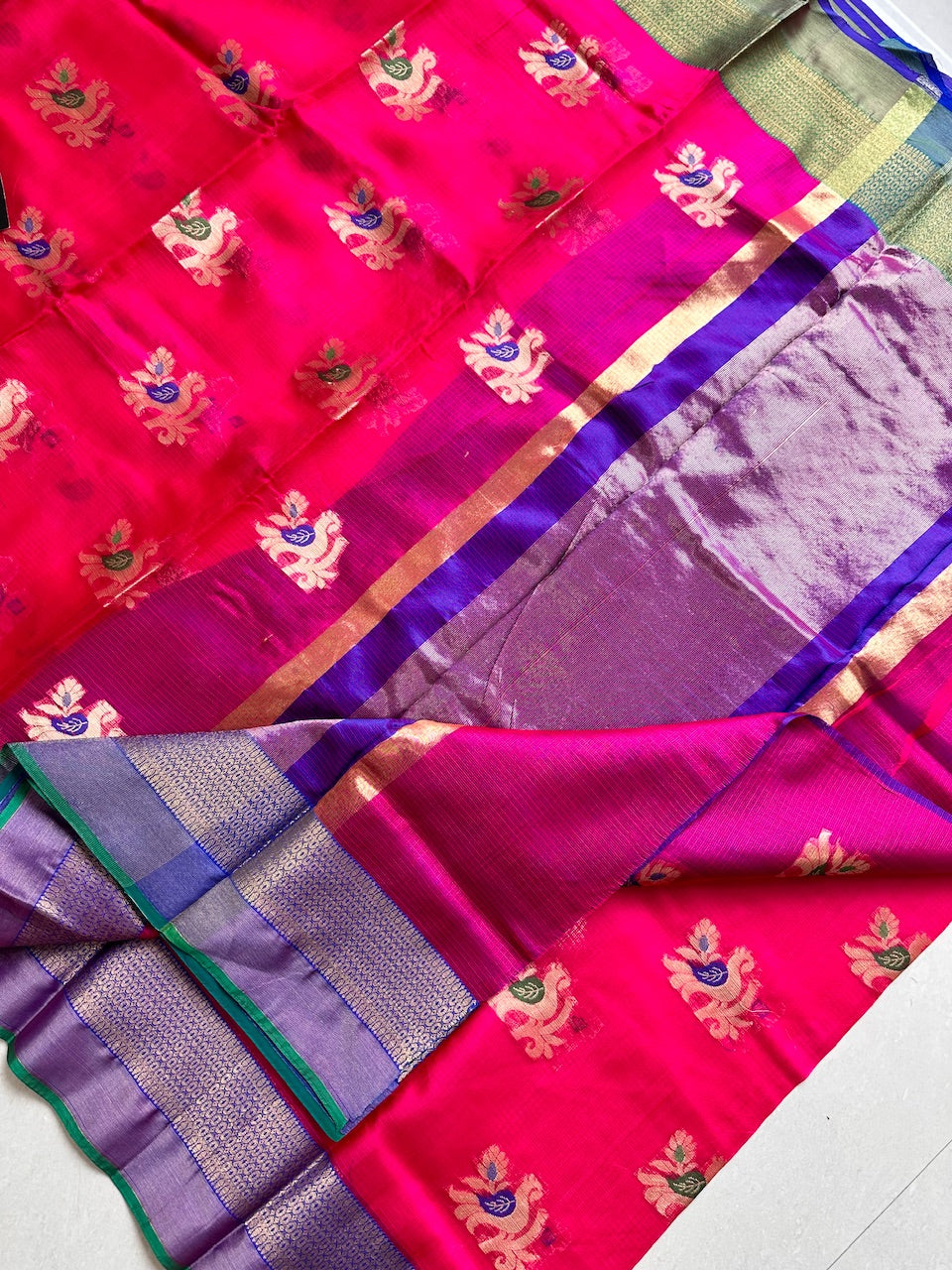 Pure Weaved Kota Silk Saree