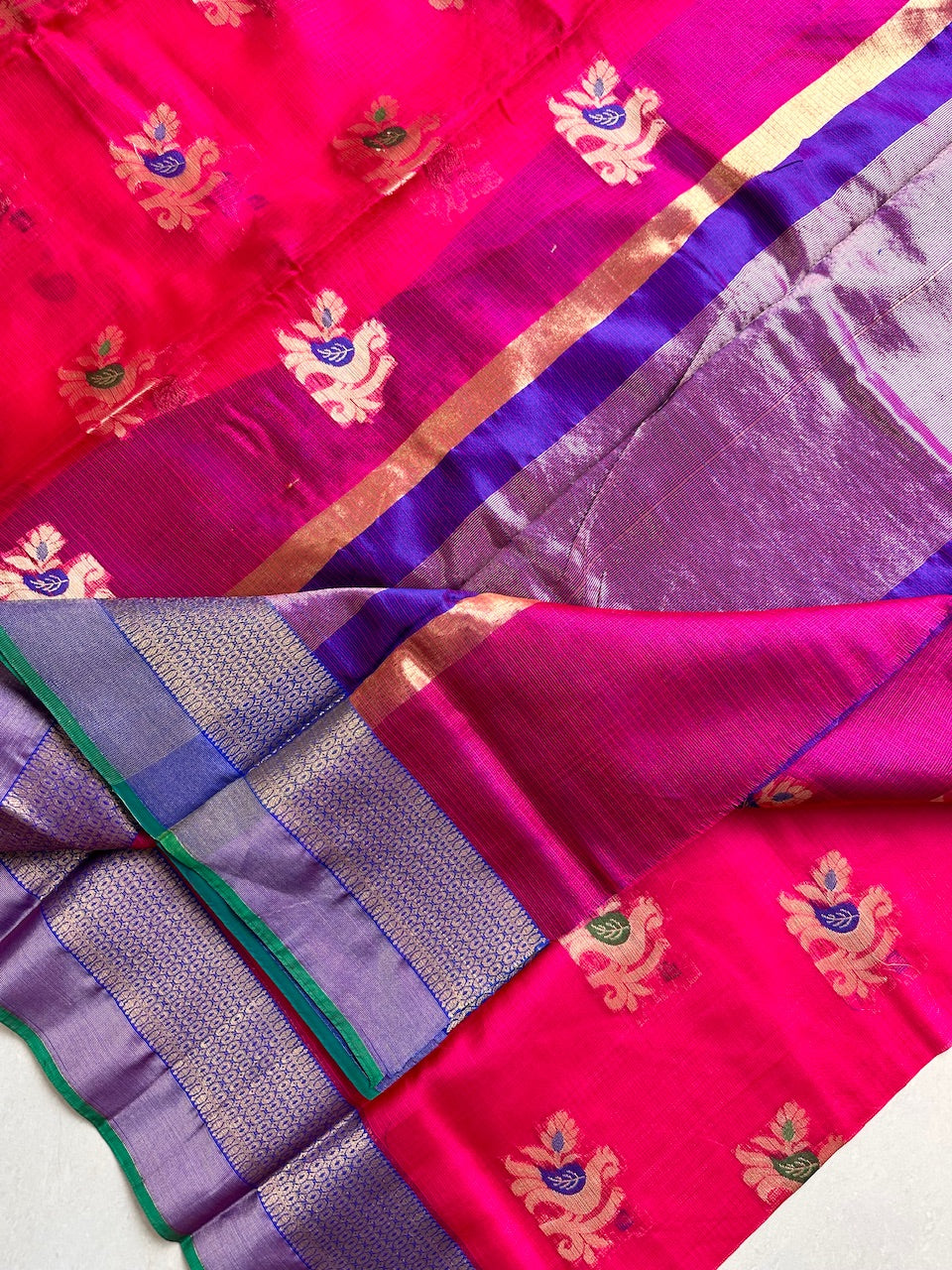 Pure Weaved Kota Silk Saree