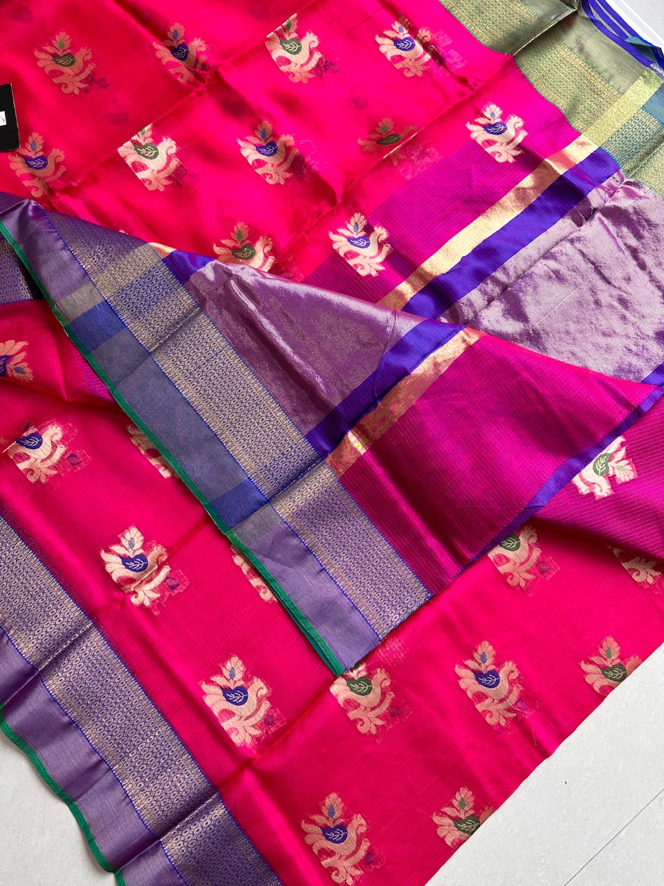 Pure Weaved Kota Silk Saree