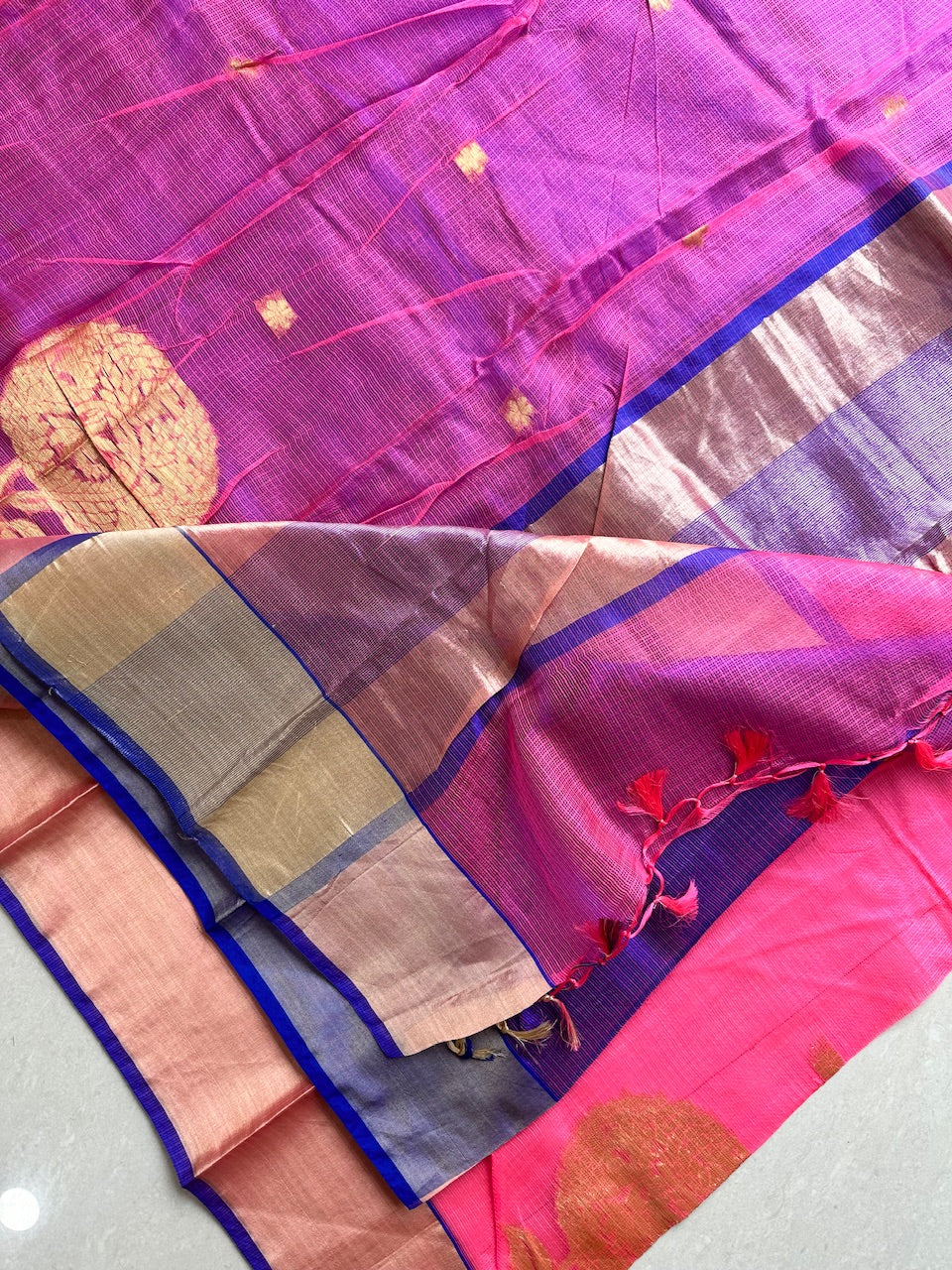 Pure Weaved Kota Silk Saree