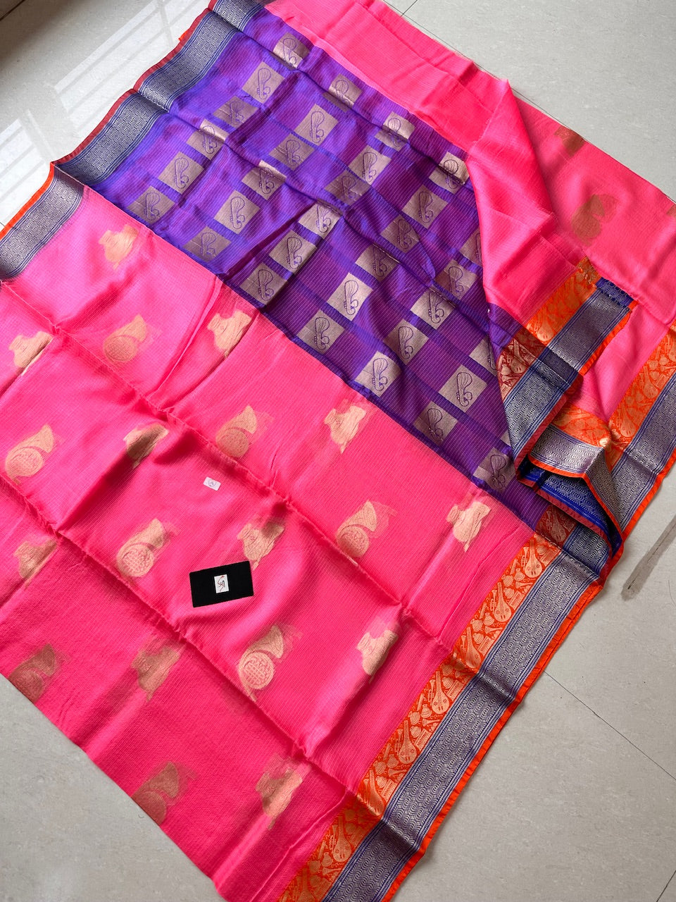 Pure Weaved Kota Silk Saree