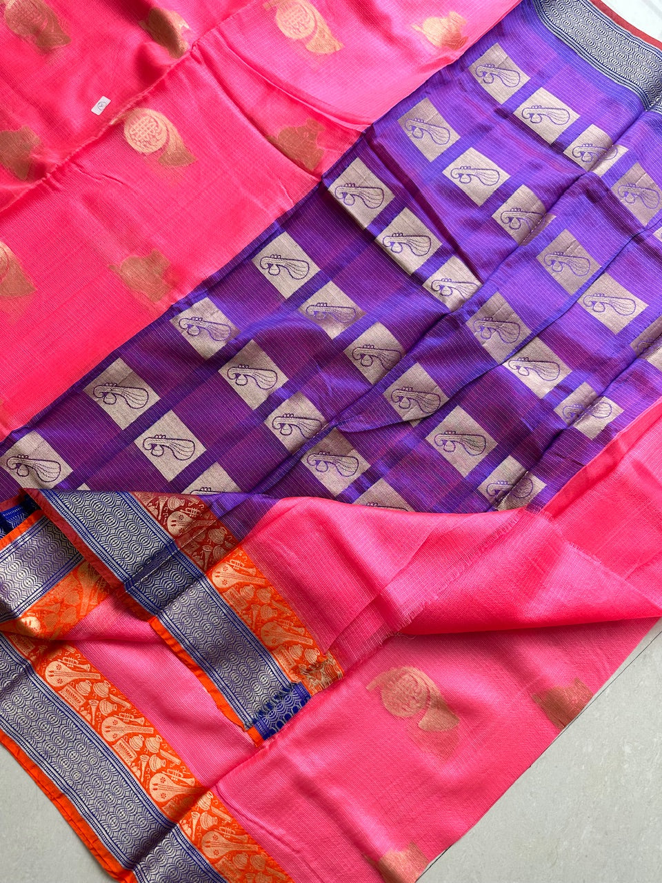 Pure Weaved Kota Silk Saree