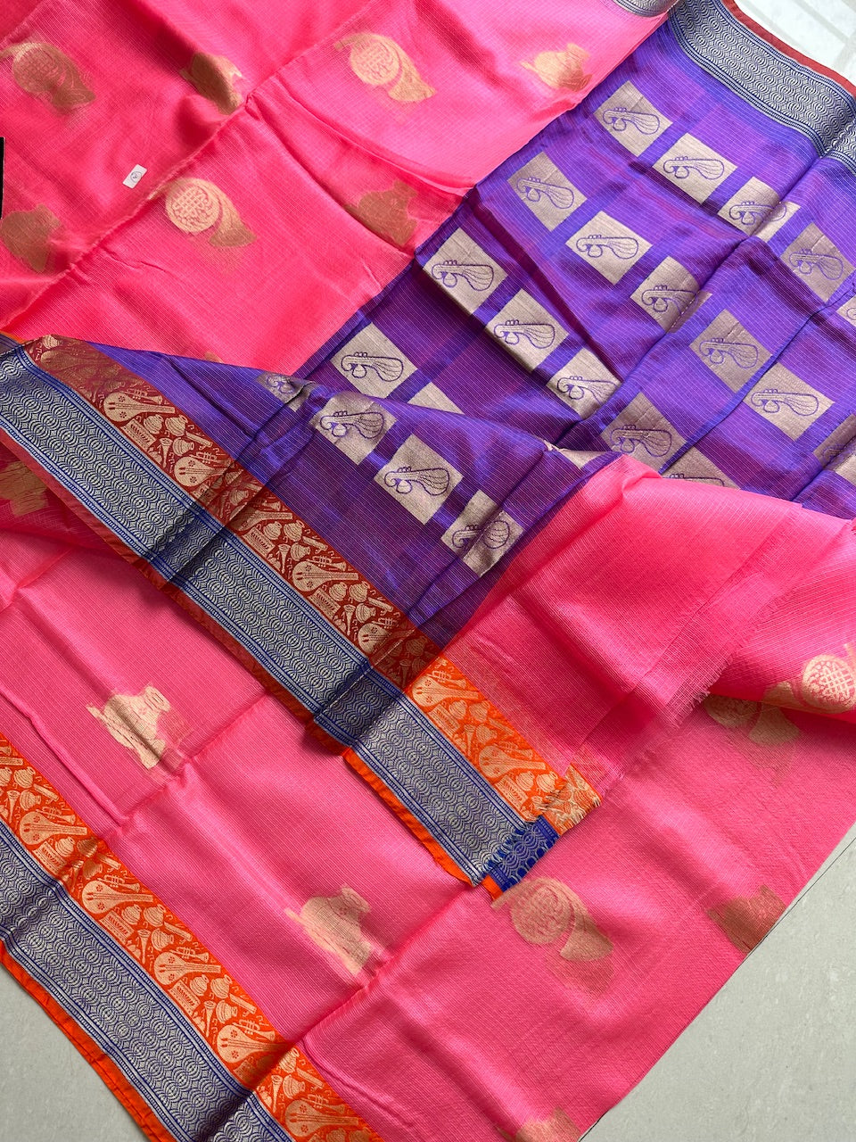 Pure Weaved Kota Silk Saree