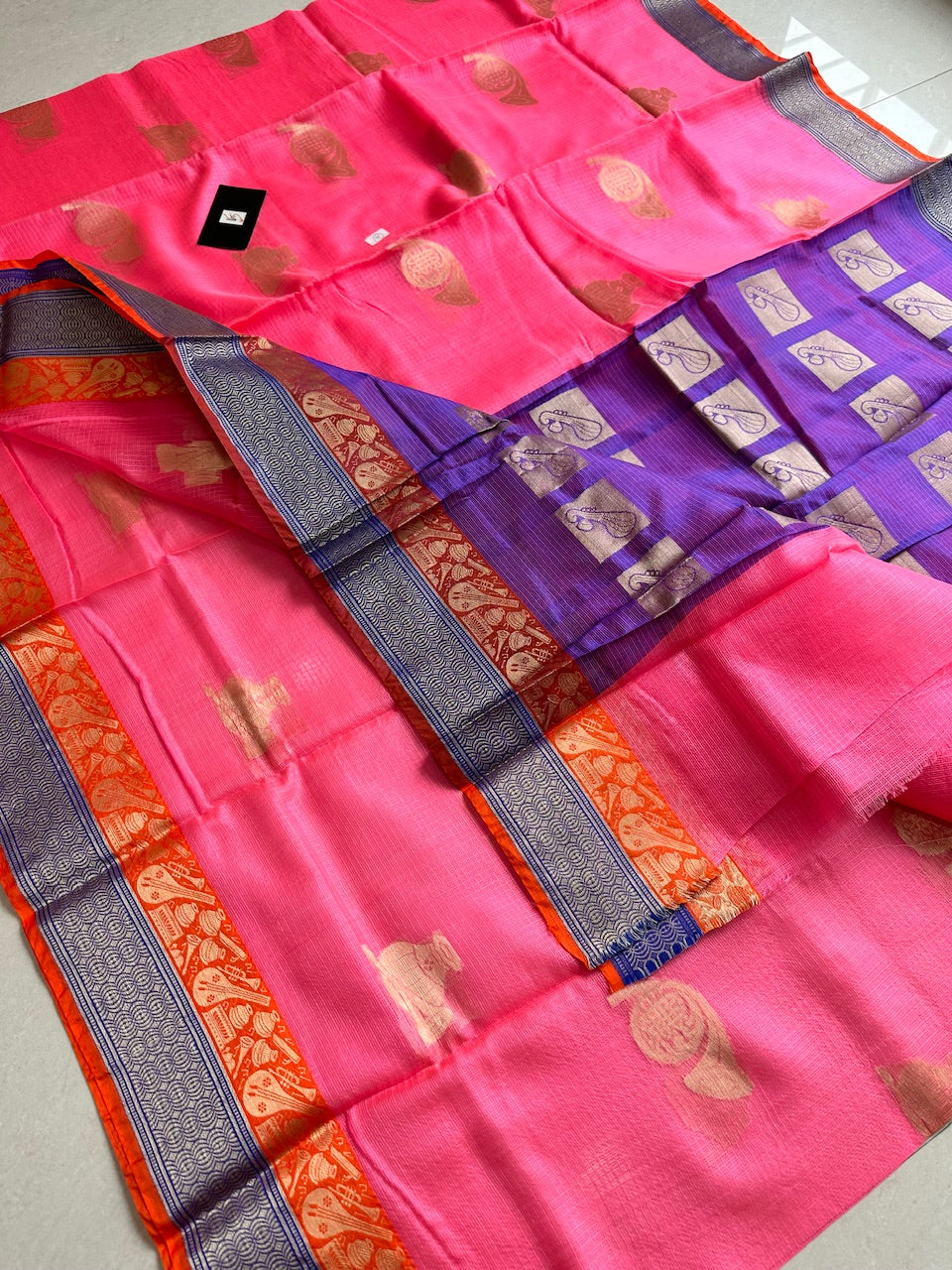 Pure Weaved Kota Silk Saree