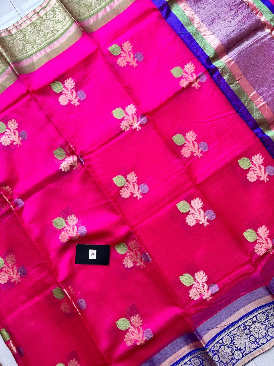 Pure Weaved Kota Silk Saree