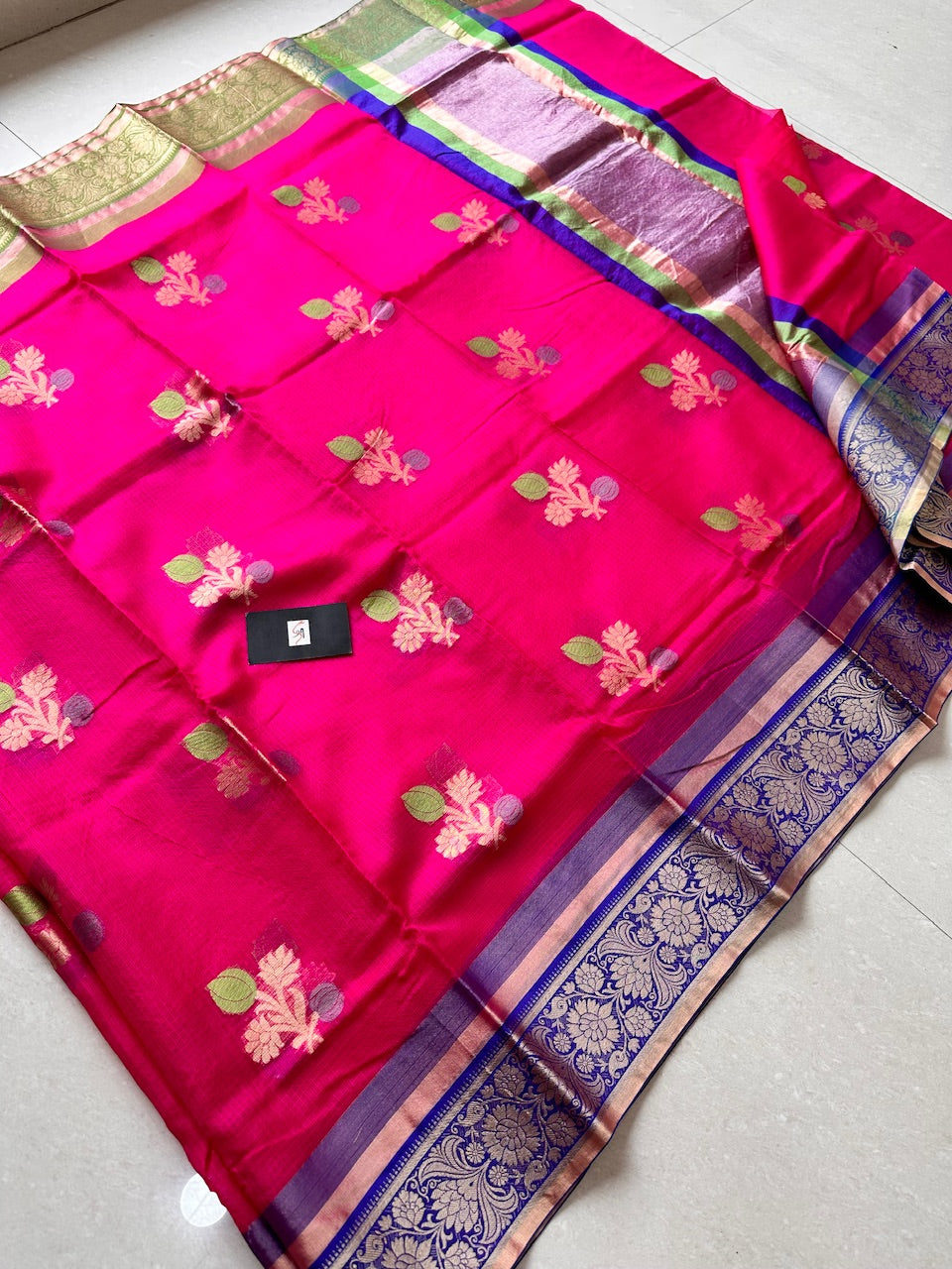 Pure Weaved Kota Silk Saree