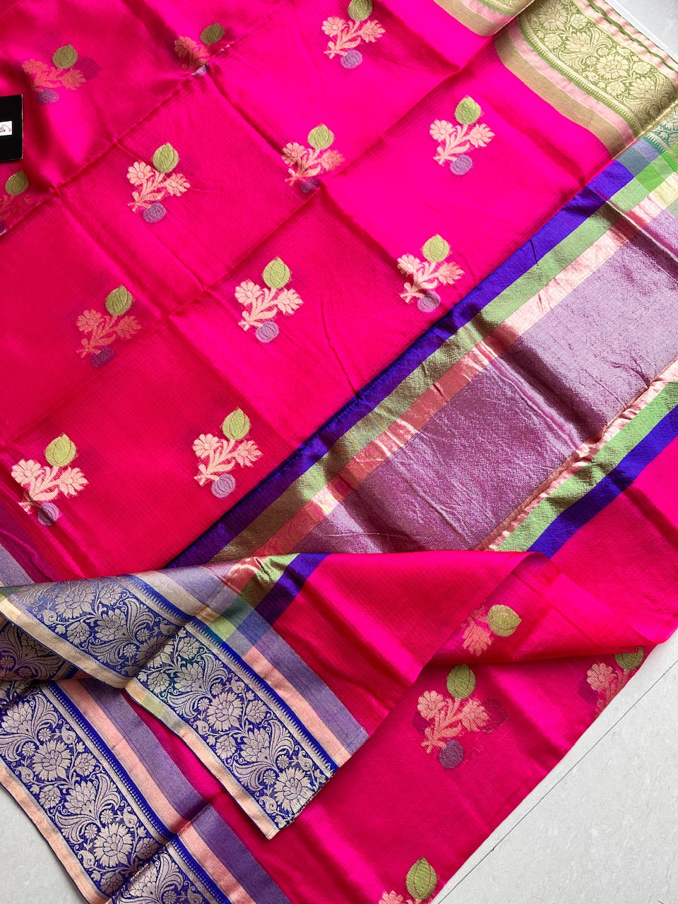 Pure Weaved Kota Silk Saree