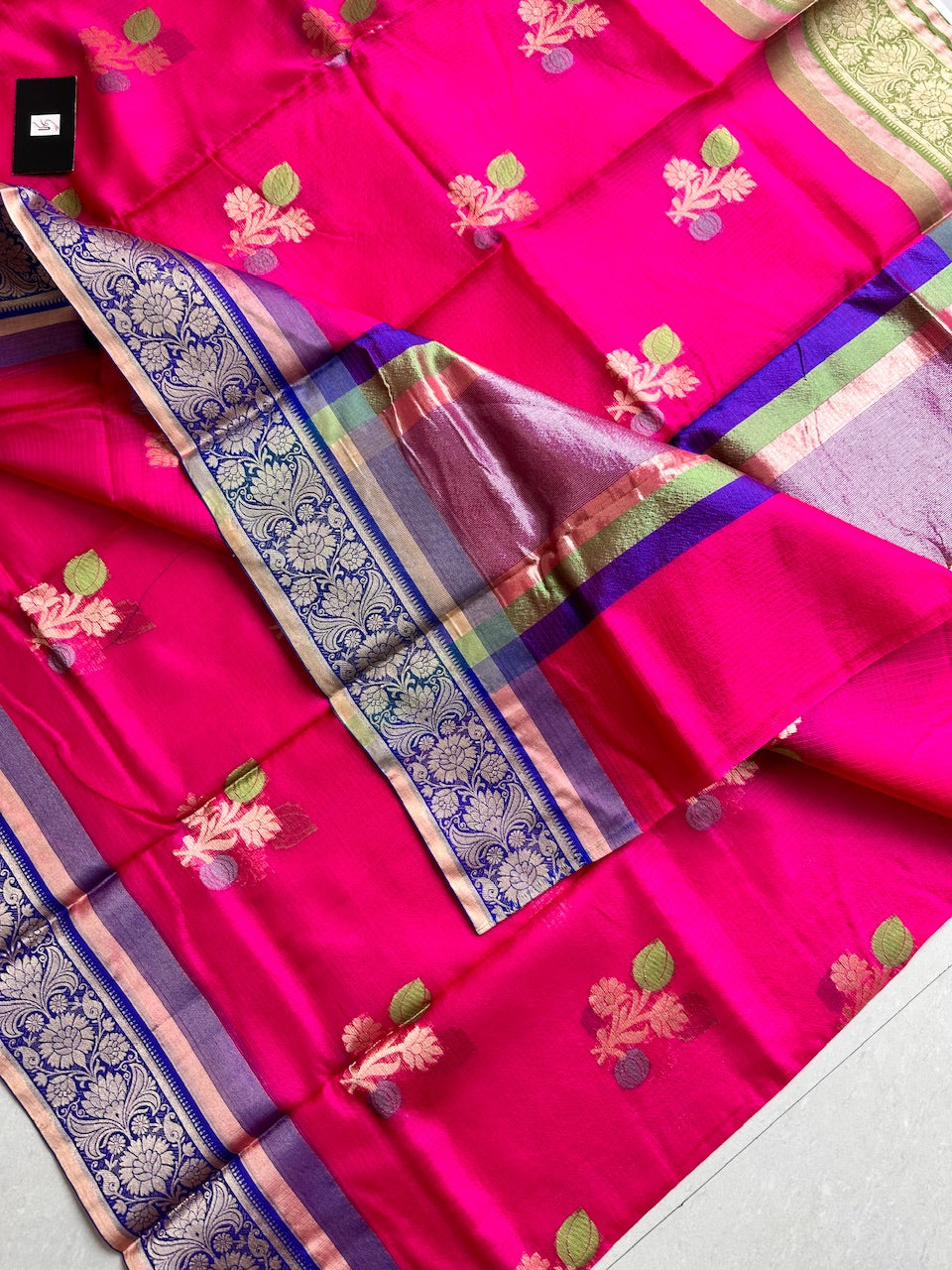 Pure Weaved Kota Silk Saree