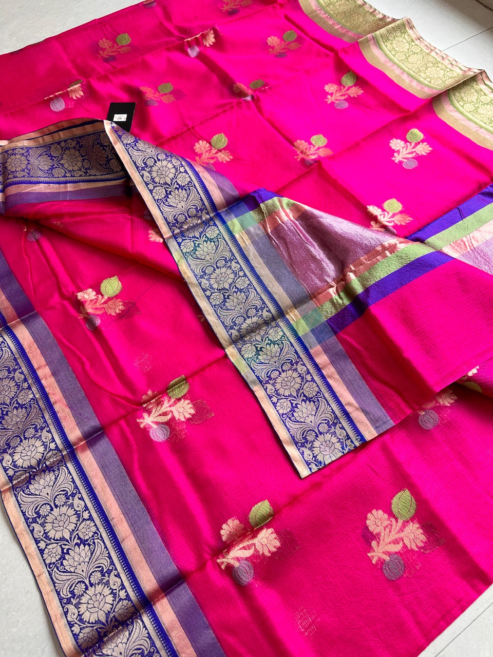 Pure Weaved Kota Silk Saree