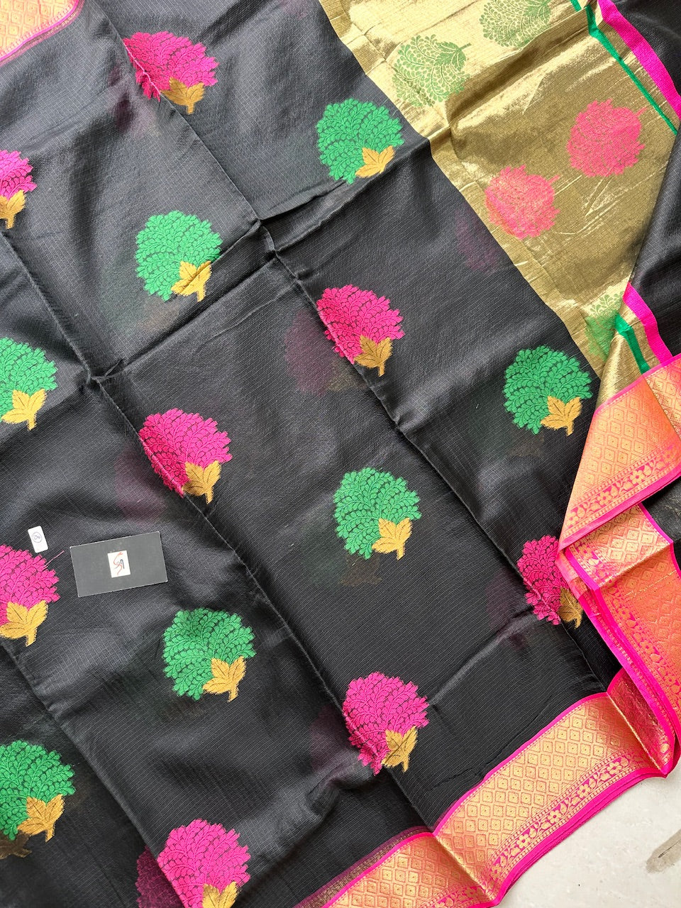 Pure Weaved Kota Silk Saree