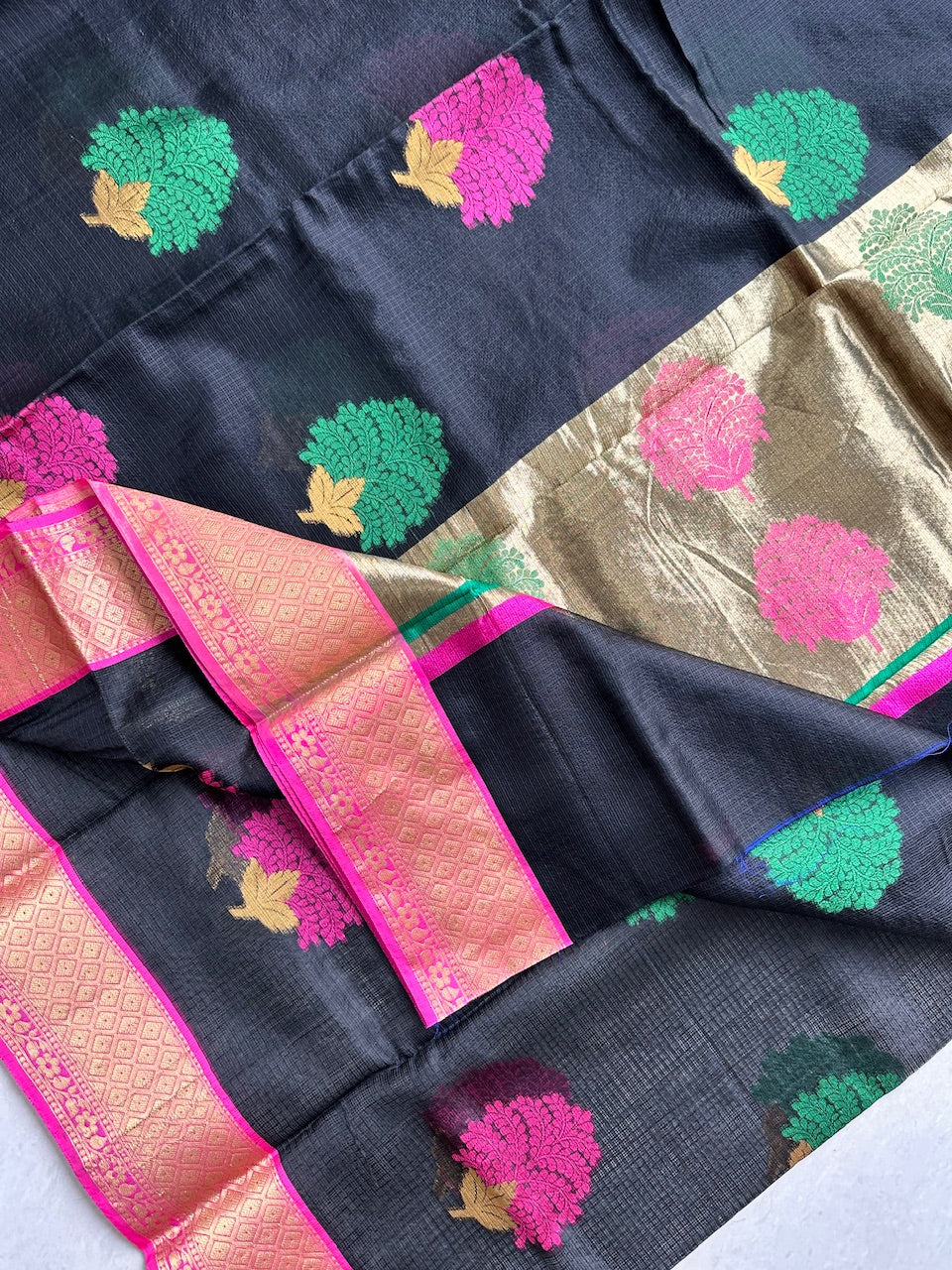 Pure Weaved Kota Silk Saree