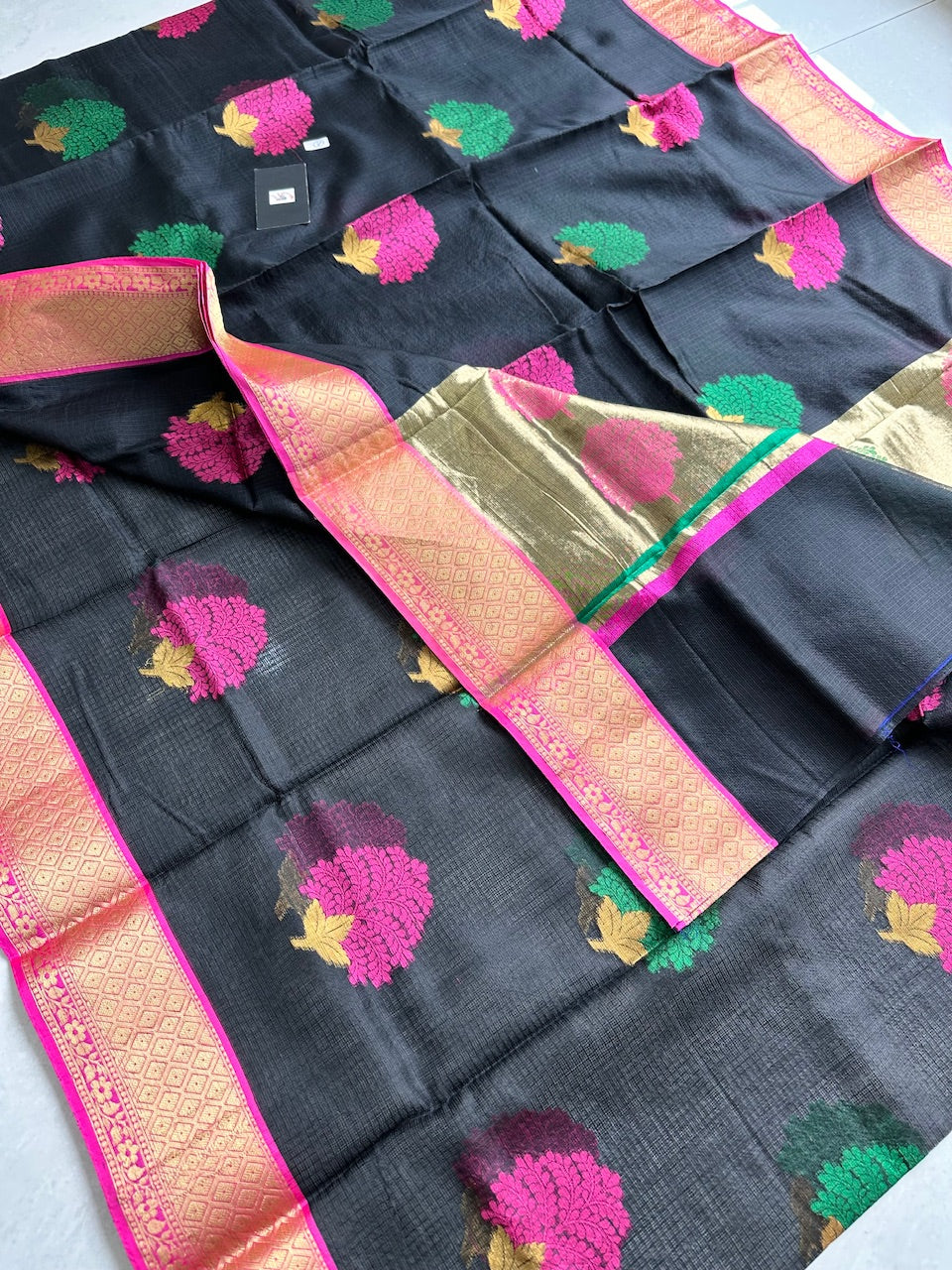 Pure Weaved Kota Silk Saree