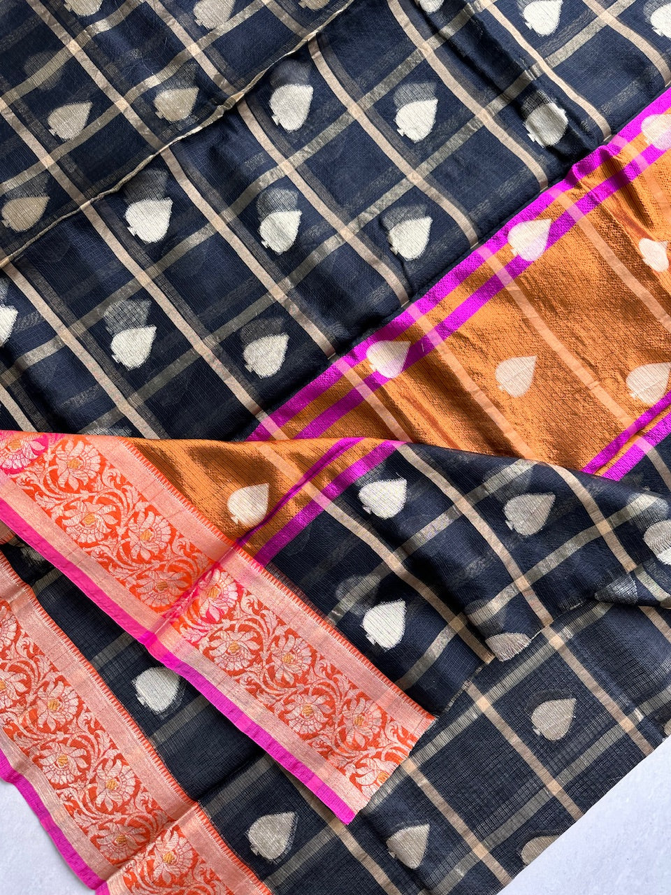 Pure Weaved Kota Silk Saree