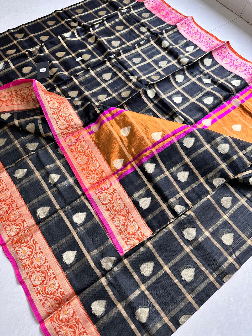 Pure Weaved Kota Silk Saree