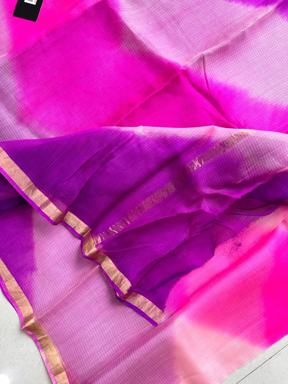 Pure Hand Tye n Dye Kota Silk Saree