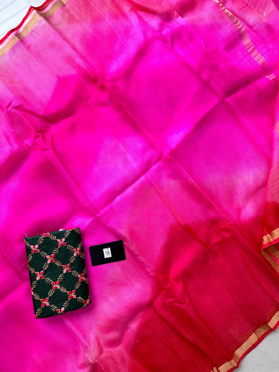 Pure Hand Tye N Dye Kota Silk Saree