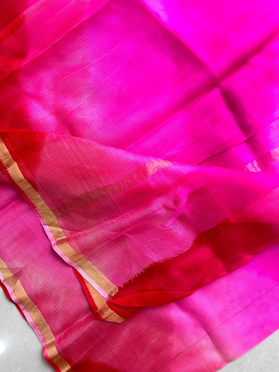 Pure Hand Tye N Dye Kota Silk Saree