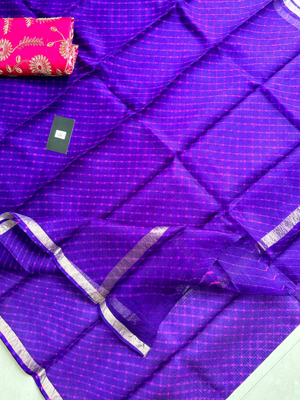 Pure Hand Tye N Dye Kota Silk Saree