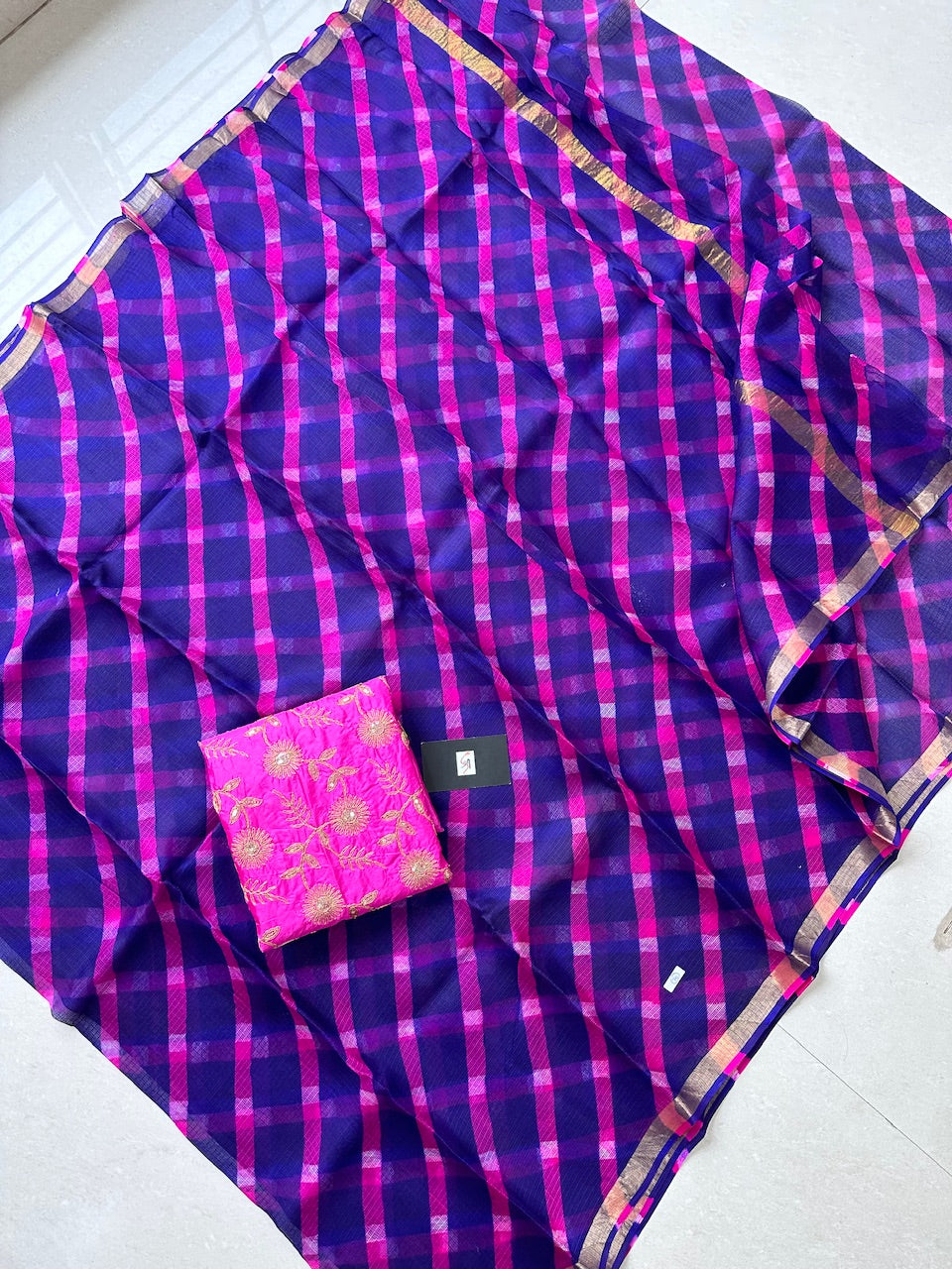 Pure Hand Tye n Dye Kota Silk Saree