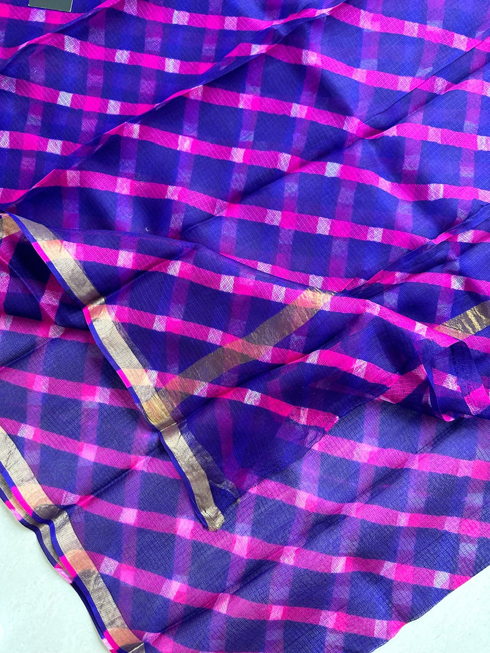 Pure Hand Tye n Dye Kota Silk Saree