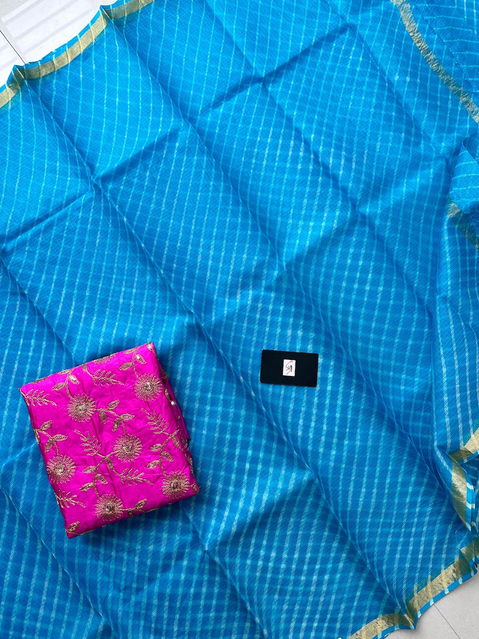 Pure Hand Tye n Dye Kota Silk Saree