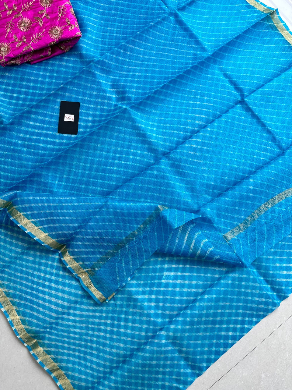 Pure Hand Tye n Dye Kota Silk Saree