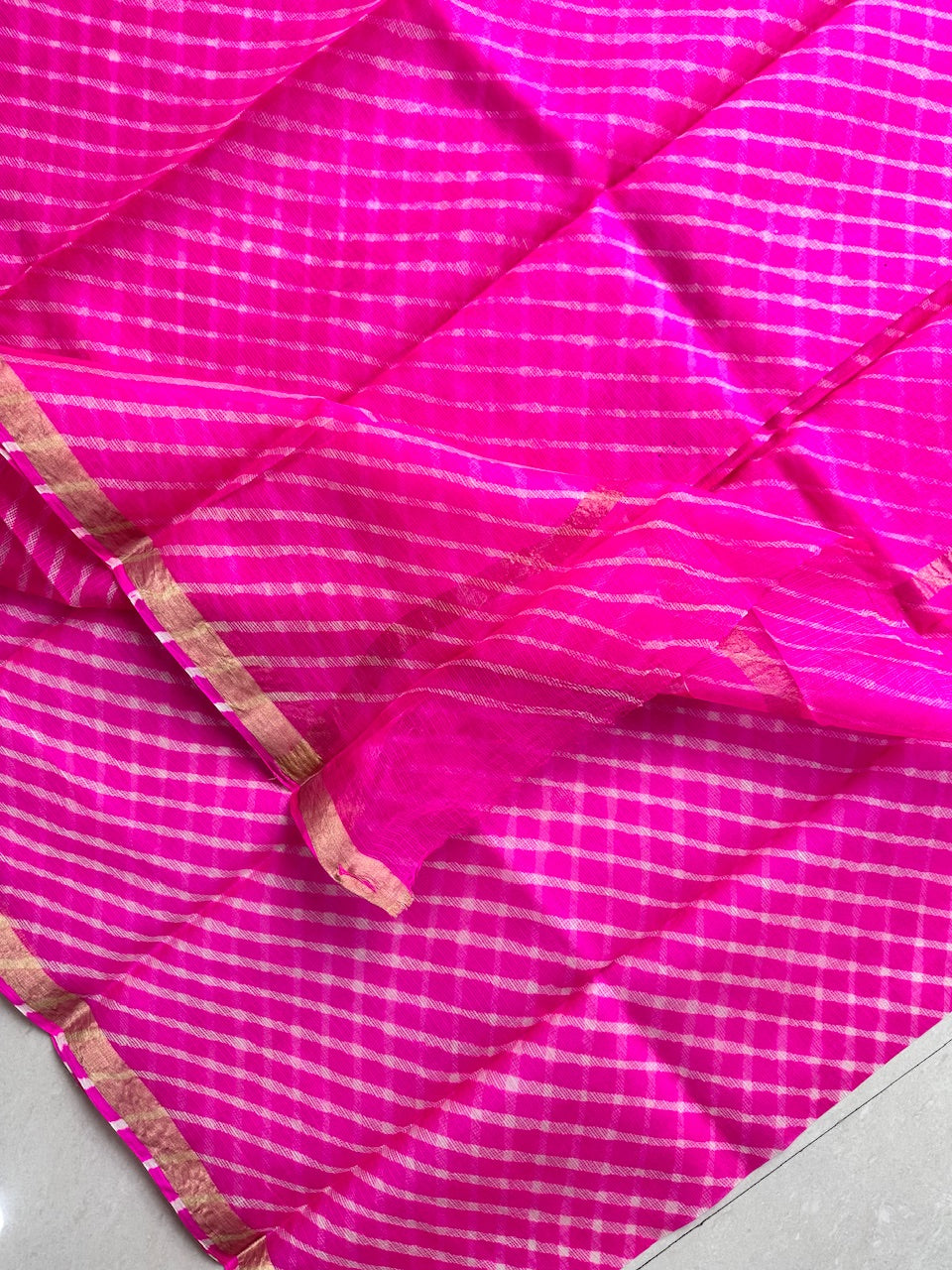 Pure Hand Tye N Dye Kota Silk Saree