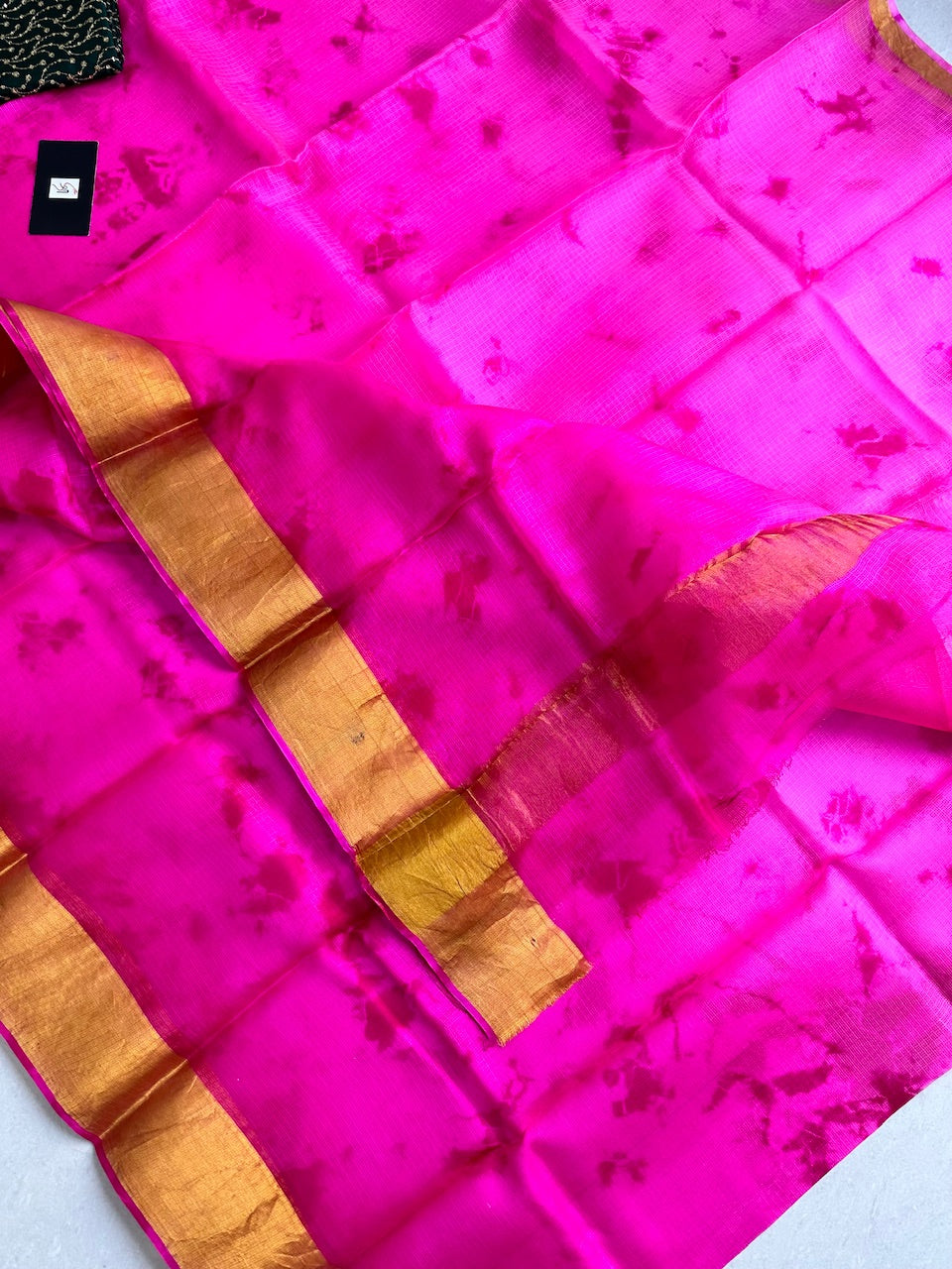 Pure Hand Tye n Dye Kota Silk Saree